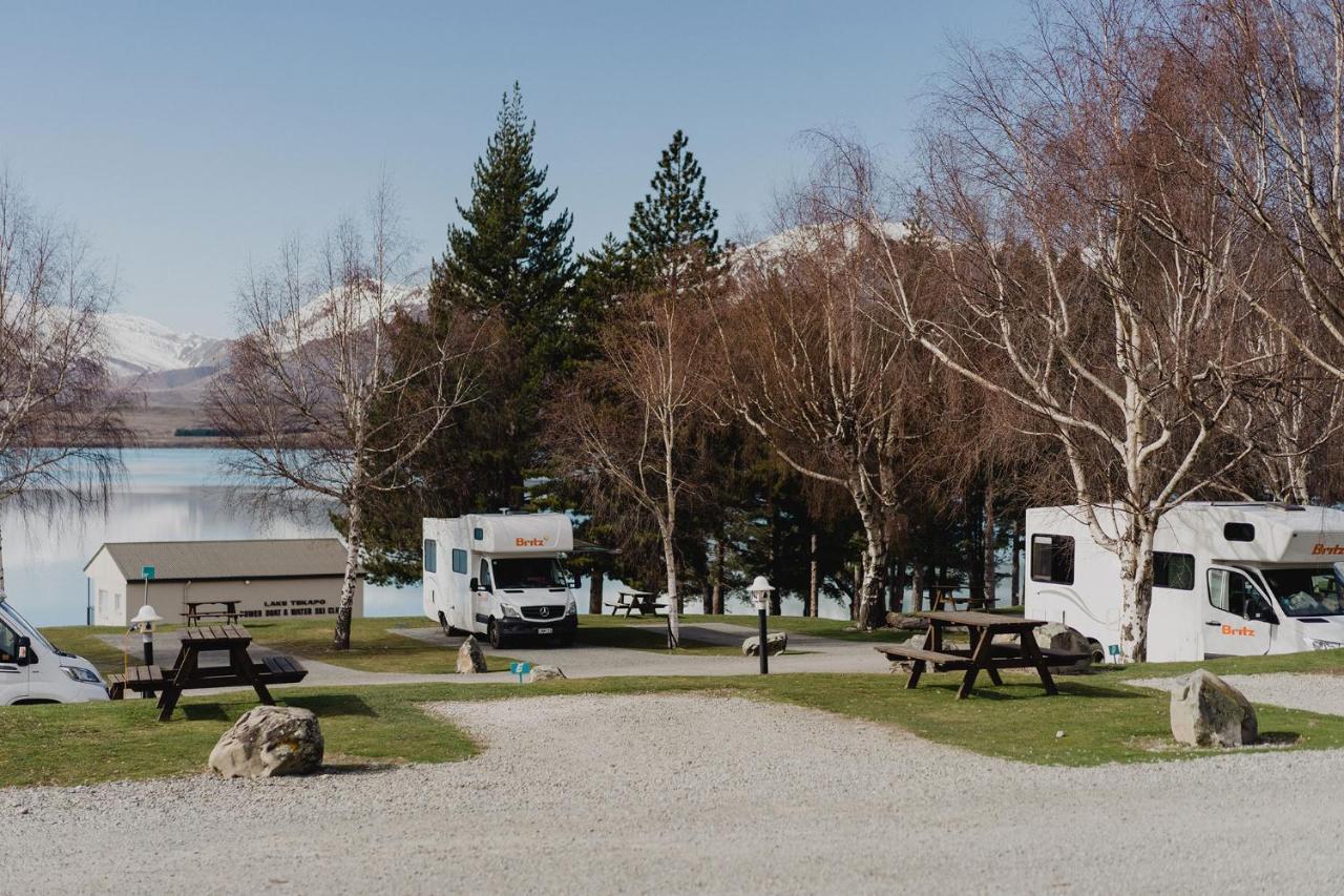 Lakes Edge Holiday Park Lake Tekapo Eksteriør bilde